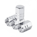Aluminum Car Tire Valve Caps Stylish Airtight Covers Aluminum Car Tire Valve Caps Stylish Airtight Covers