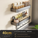 Suction Cup Punch-Free Wall Condiment Hook Rack Storage Suction Cup Punch-Free Wall Condiment Hook Rack Storage