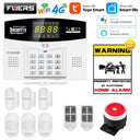 Smart WiFi GSM Alarm System With Remote Access LCD Display Smart WiFi GSM Alarm System With Remote Access LCD Display