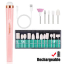 5 In 1 Electric Nail Polish: Drill Machine With Light Portable 5 In 1 Electric Nail Polish: Drill Machine With Light Portable