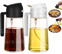 1-2PCS 2in1 Olive Oil Dispenser Bottle 500ml Cooking Tool 1-2PCS 2in1 Olive Oil Dispenser Bottle 500ml Cooking Tool