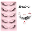 3D Cat Eye Wispy Manga Eyelash Extension Set Natural Look 3D Cat Eye Wispy Manga Eyelash Extension Set Natural Look