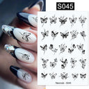 3D Sakura Blossom Nail Art Stickers for Elegant Designs 3D Sakura Blossom Nail Art Stickers for Elegant Designs