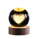3D Crystal Ball Crystal Planet Night Light DIY Laser Engraved 3D Crystal Ball Crystal Planet Night Light DIY Laser Engraved