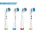 4PCS Dupont Bristle Electric Toothbrush Heads Whiten Teeth 4PCS Dupont Bristle Electric Toothbrush Heads Whiten Teeth