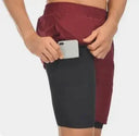 Men Summer Running Shorts 2 In 1 Quick Dry Gym Shorts Men Summer Running Shorts 2 In 1 Quick Dry Gym Shorts