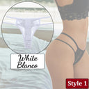 Luxurious Lace Waist Belt Thong Panties for Seductive Comfort Luxurious Lace Waist Belt Thong Panties for Seductive Comfort