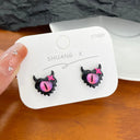 Kiss Jewelry Cute Monster Eyes Stud Earrings Trendy Kpop Fashion Gift Kiss Jewelry Cute Monster Eyes Stud Earrings Trendy Kpop Fashion Gift