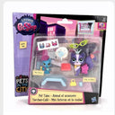 Old Pet Toys Figurines Set Vintage Monkey Rabbit Cat Kitten Old Pet Toys Figurines Set Vintage Monkey Rabbit Cat Kitten