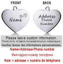 Engraved Pet Necklace: Custom Cat and Dog ID Tag Pendant Engraved Pet Necklace: Custom Cat and Dog ID Tag Pendant