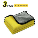 Car Wash Microfiber Towel Set: Ultra-Absorbent Cloths Pack Car Wash Microfiber Towel Set: Ultra-Absorbent Cloths Pack