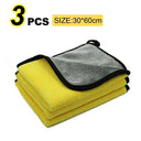 Car Wash Microfiber Towel Set Ultra Absorbent Cloths Pack Car Wash Microfiber Towel Set Ultra Absorbent Cloths Pack