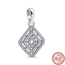 Crown Flowers Heart Silver Bead Charm Pandora Accessory Crown Flowers Heart Silver Bead Charm Pandora Accessory