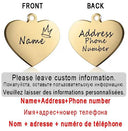 Engraved Pet Necklace: Custom Cat and Dog ID Tag Pendant Engraved Pet Necklace: Custom Cat and Dog ID Tag Pendant