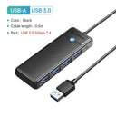 Orico Type C Hub USB High Speed 4 Port Data Splitter Orico Type C Hub USB High Speed 4 Port Data Splitter