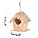 Wooden Hummingbird House: Charming DIY Bird Nest Decor Wooden Hummingbird House: Charming DIY Bird Nest Decor