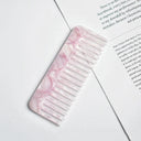 Vibrant Acrylic Hair Comb for Frizz-Free Styling Massage Vibrant Acrylic Hair Comb for Frizz-Free Styling Massage