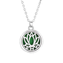 Stainless Steel Tree of Life Aromatherapy Necklace Gift for Women Stainless Steel Tree of Life Aromatherapy Necklace Gift for Women