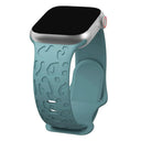 Engraved Silicone Apple Watch Band Personalize Your Style Engraved Silicone Apple Watch Band Personalize Your Style
