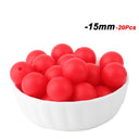 Baby Round Silicone Beads Safe Multi-functional Teething Relief Baby Round Silicone Beads Safe Multi-functional Teething Relief