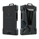 Men's Slim Aluminum Wallet With RFID Blocking Money Clip Men's Slim Aluminum Wallet With RFID Blocking Money Clip