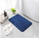 Ultra-Soft Memory Foam Bath Mat with Cobblestone Design Ultra-Soft Memory Foam Bath Mat with Cobblestone Design