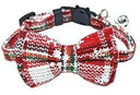 Charming Breakaway Bow Tie Cat Collar with Bell Safety Style Charming Breakaway Bow Tie Cat Collar with Bell Safety Style