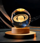 3D Crystal Ball Light Carving Solar System Night Light LED 3D Crystal Ball Light Carving Solar System Night Light LED