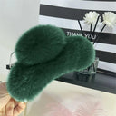 Crab Plush Fur Hair Clip: Trendy Accessory for Girls Crab Plush Fur Hair Clip: Trendy Accessory for Girls