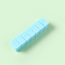 Travel Pill Box Braille Lettering Portable Medication Case Travel Pill Box Braille Lettering Portable Medication Case