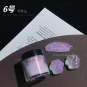 Aurora Rainbow Neon Shimmer Nail Art Powder Kit Set For Glam Aurora Rainbow Neon Shimmer Nail Art Powder Kit Set For Glam