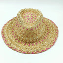 Raffia Straw Hat for Women Bohemian Colorful Vacation Hat Raffia Straw Hat for Women Bohemian Colorful Vacation Hat