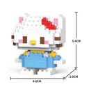Hello Kitty Building Block Anime Figure Puzzle Ornament Gift Hello Kitty Building Block Anime Figure Puzzle Ornament Gift