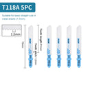Jigsaw Blades Set T-Shank Jig Saw Blades for Wood Plastic Jigsaw Blades Set T-Shank Jig Saw Blades for Wood Plastic