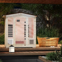 Luxury 2-4 Person Steam Sauna with 2300W Heater Home Luxury 2-4 Person Steam Sauna with 2300W Heater Home