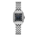 Square Roman Quartz Watch: Stainless Steel Timepiece Gift Square Roman Quartz Watch: Stainless Steel Timepiece Gift