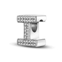 Hot Sale Silver Plated Color Letter Charm Beads for Women Hot Sale Silver Plated Color Letter Charm Beads for Women