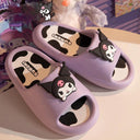 Hello Kitty Fuzzy Plush Slippers Cozy Winter Slip-On Shoes Hello Kitty Fuzzy Plush Slippers Cozy Winter Slip-On Shoes