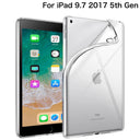 iPad Clear Silicone Case Stylish Transparent Protection Cover iPad Clear Silicone Case Stylish Transparent Protection Cover