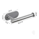 Stainless Steel Adhesive Paper Towel Holder Space-Saving Solution Stainless Steel Adhesive Paper Towel Holder Space-Saving Solution
