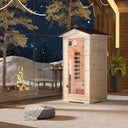 Luxury 2-4 Person Steam Sauna with 2300W Heater Home Luxury 2-4 Person Steam Sauna with 2300W Heater Home