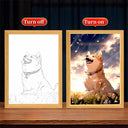 Whimsical Cat Moon Lamp - LED Night Light for Kids Rooms Whimsical Cat Moon Lamp - LED Night Light for Kids Rooms