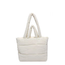 Puffer Tote Bag for Women Lightweight Down Cotton Handbag Puffer Tote Bag for Women Lightweight Down Cotton Handbag