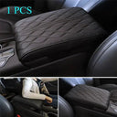 Premium Wave Embroidered Memory Foam Armrest Mat For Cars Premium Wave Embroidered Memory Foam Armrest Mat For Cars