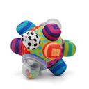 Rotating Rattle Ball Baby Development Toy Silicone Teether Rotating Rattle Ball Baby Development Toy Silicone Teether