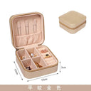 Mini Jewelry Organizer Travel Case for Elegant Storage Mini Jewelry Organizer Travel Case for Elegant Storage