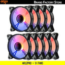 Aigo AR12PRO RGB Computer Cooling Fan Quiet Efficient Stylish Aigo AR12PRO RGB Computer Cooling Fan Quiet Efficient Stylish