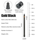 Carbon Fiber Invisible Extended Selfie Stick 300CM for Insta360 X3 GO3 Carbon Fiber Invisible Extended Selfie Stick 300CM for Insta360 X3 GO3