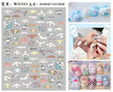Adorable Cartoon Hello Kitty Nail Sticker Set for Nail Art Adorable Cartoon Hello Kitty Nail Sticker Set for Nail Art