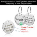Personalized Stainless Steel Pet ID Tag for Dogs and Cats Personalized Stainless Steel Pet ID Tag for Dogs and Cats